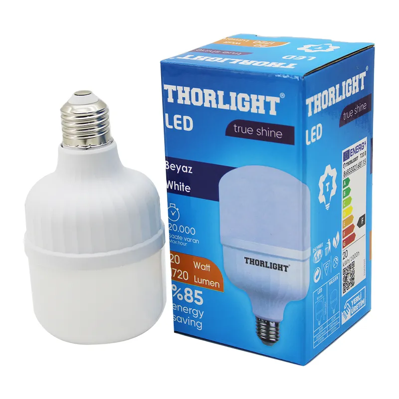 Thorlıght 20W E27 Torch T-shape Beyaz Led Ampul T-20B