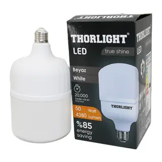 Thorlıght 50W E27 Torch T-shape Beyaz Led Ampul T-50B