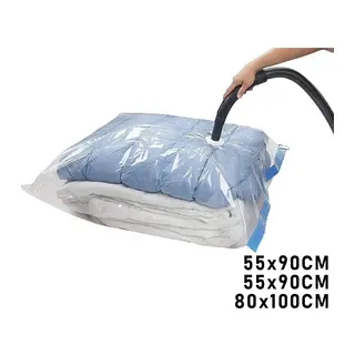 3LÜ Set Vakumlu Poşet Hurç 2 Adet Xl= 55X90CM + 1ADET Xxl= 80X100CM %75 Yer Tasarrufu