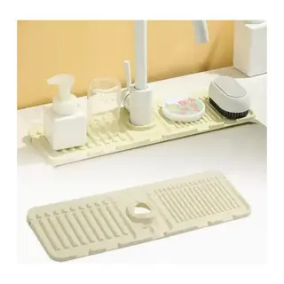 Mutfak Banyo Lavabo Kenarı Silikon Mat Gri
