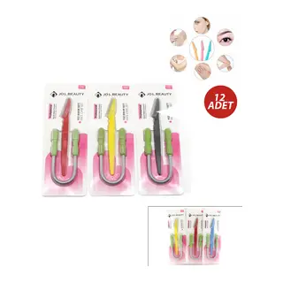 12 Adet 2CPS Kaş Usturas - Yanak Yayı Set