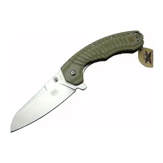 Gear Kunamy KI 4450 BK Kamp Çakısı 23 cm - Kaymaz Sap, Otomatik, Kılıflı