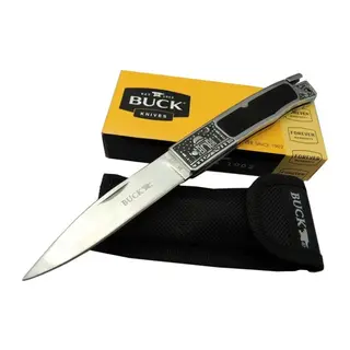 Knives BK-001BRV Kamp Çakı 23 cm - Metal İşlemeli Sap, Kılıflı