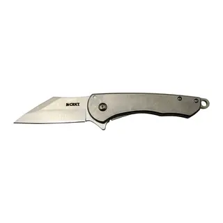 Jettison 6820 WY Beyaz Kamp / Outdoor Çakı 18,5cm - Yarı Otomatik, Kemerlikli, Kutulu