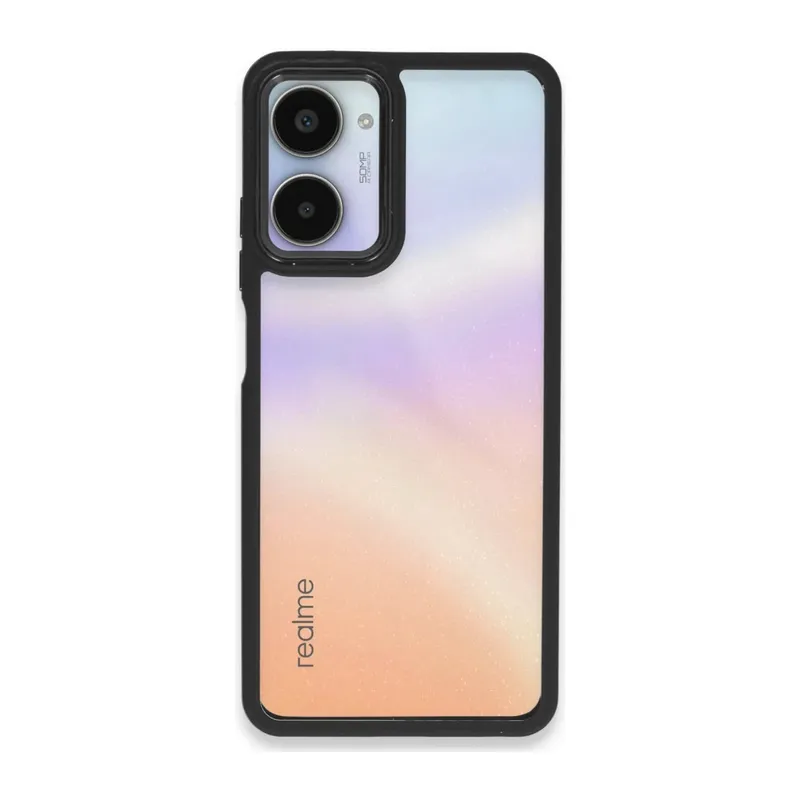 Realme 10 Pro 5G Kılıf Dora Kapak - Siyah