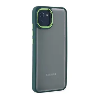 Samsung Galaxy A03 Kılıf Dora Kapak - Haki Yeşil