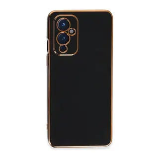 One Plus 9 Kılıf Volet Silikon - Siyah