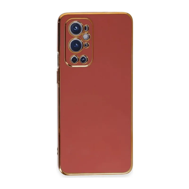One Plus 9 Pro Kılıf Volet Silikon - Kırmızı