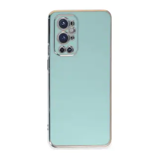 One Plus 9 Pro Kılıf Volet Silikon - Açık Yeşil