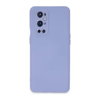 One Plus 9 Pro Kılıf Nano içi Kadife Silikon - Mavi