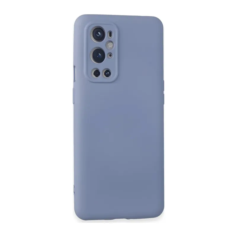 One Plus 9 Pro Kılıf Nano içi Kadife Silikon - Mor