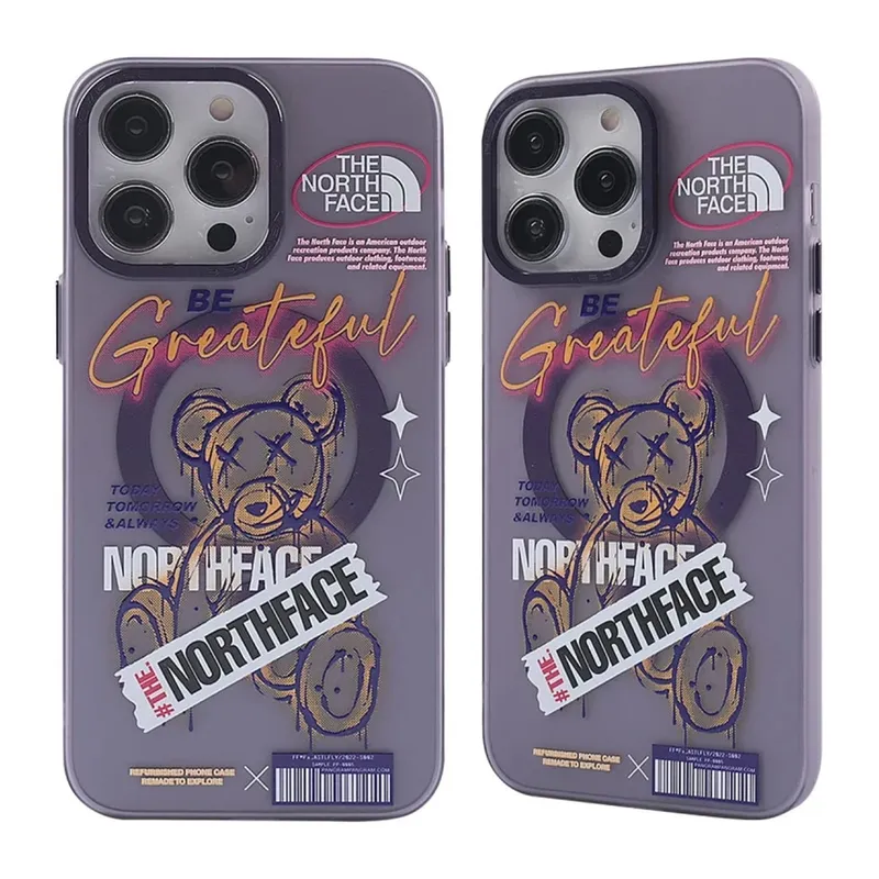 Apple iPhone 14 Pro Kılıf Apollo Magneticsafe Desenli Kapak - Apollo Mor - 2