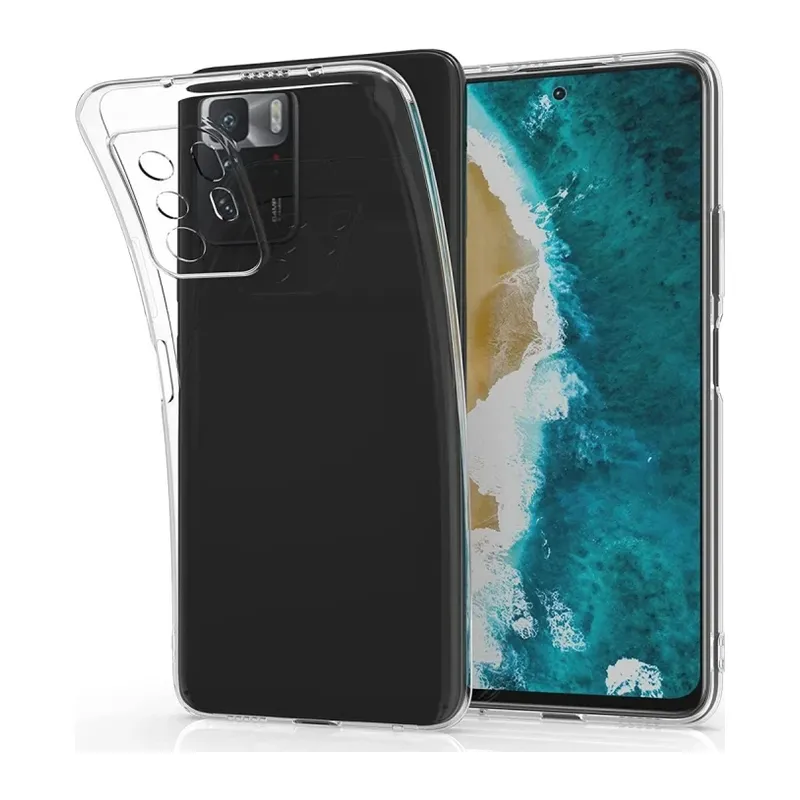 Xiaomi Poco X3 GT Kılıf Lüx Şeffaf Silikon