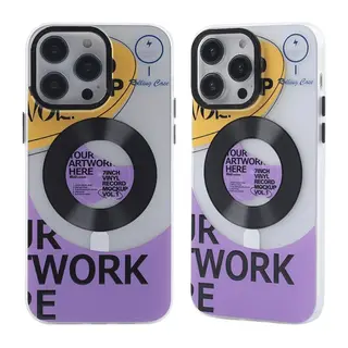 Apple iPhone 14 Pro Kılıf Apollo Magneticsafe Desenli Kapak - Apollo Şeffaf - 6