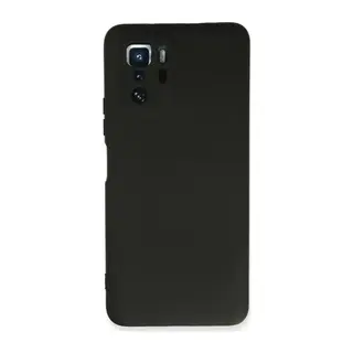Xiaomi Poco X3 GT Kılıf Nano içi Kadife Silikon - Siyah