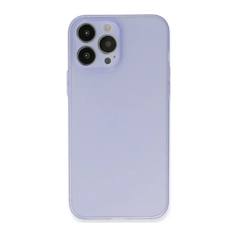 Apple iPhone 13 Pro Kılıf Puma Silikon - Mor