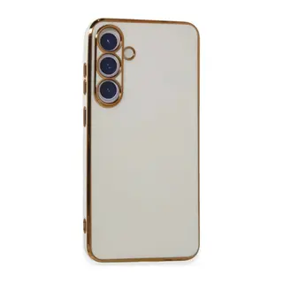 Samsung Galaxy S24 Kılıf Volet Silikon - Beyaz