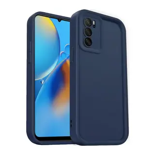 Oppo A16 Kılıf Viera Silikon - Lacivert