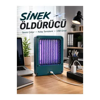 USB Girişli Uçan Böcek ve Sinek Yakalama Cihazı