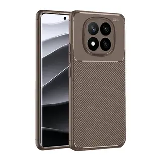Xiaomi Redmi Note 14 Pro 4G Kılıf Auto Focus Karbon Kapak - Gri
