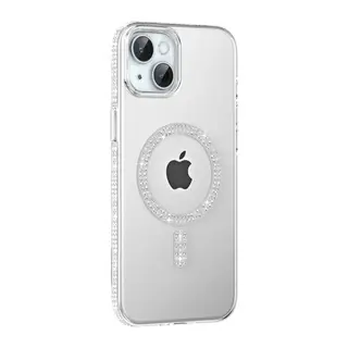 Joko Apple iPhone 14 Move Taşlı Magsafe Kapak - Natural Grey