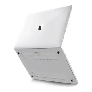 Apple Macbook Pro 13 2021 Macbook Buzlu Kapak - Şeffaf