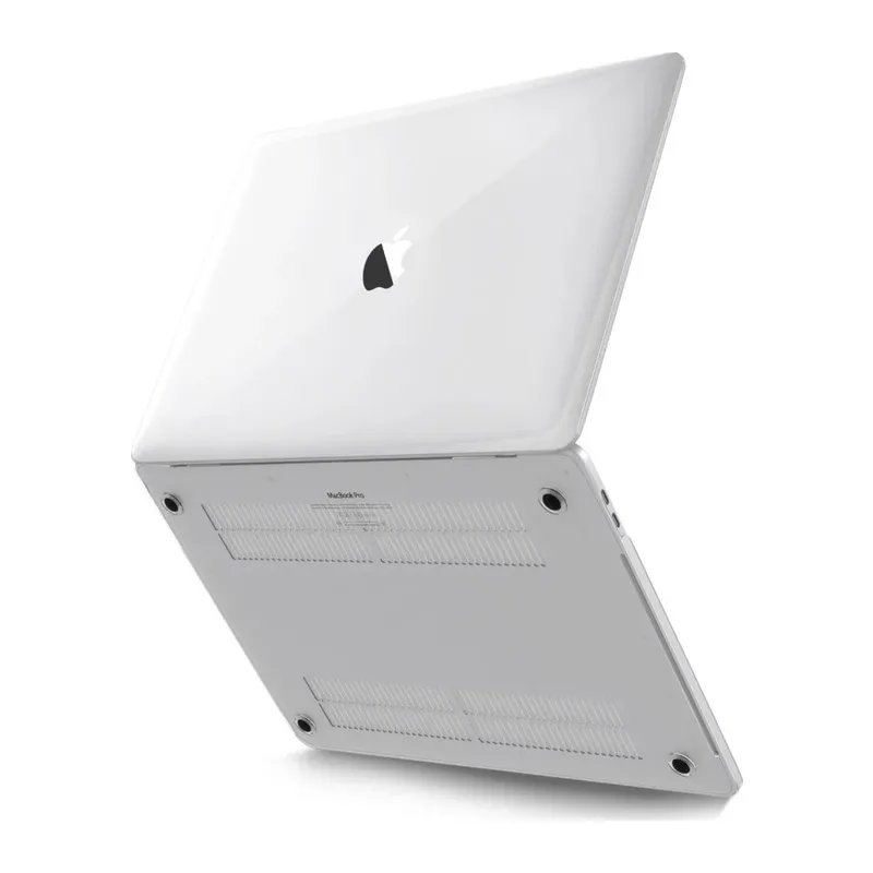 Apple Macbook Pro 13 2021 Macbook Buzlu Kapak - Şeffaf
