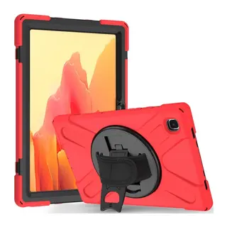 Samsung Galaxy T500 Tab A7 10.4 Kılıf Amazing Tablet Kapak - Kırmızı