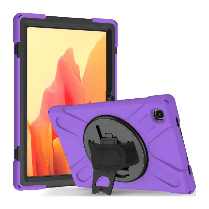 Samsung Galaxy T500 Tab A7 10.4 Kılıf Amazing Tablet Kapak - Mor