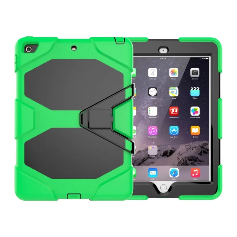 Apple iPad 5 Air 9.7 Kılıf Griffin Tablet Kapak - Yeşil