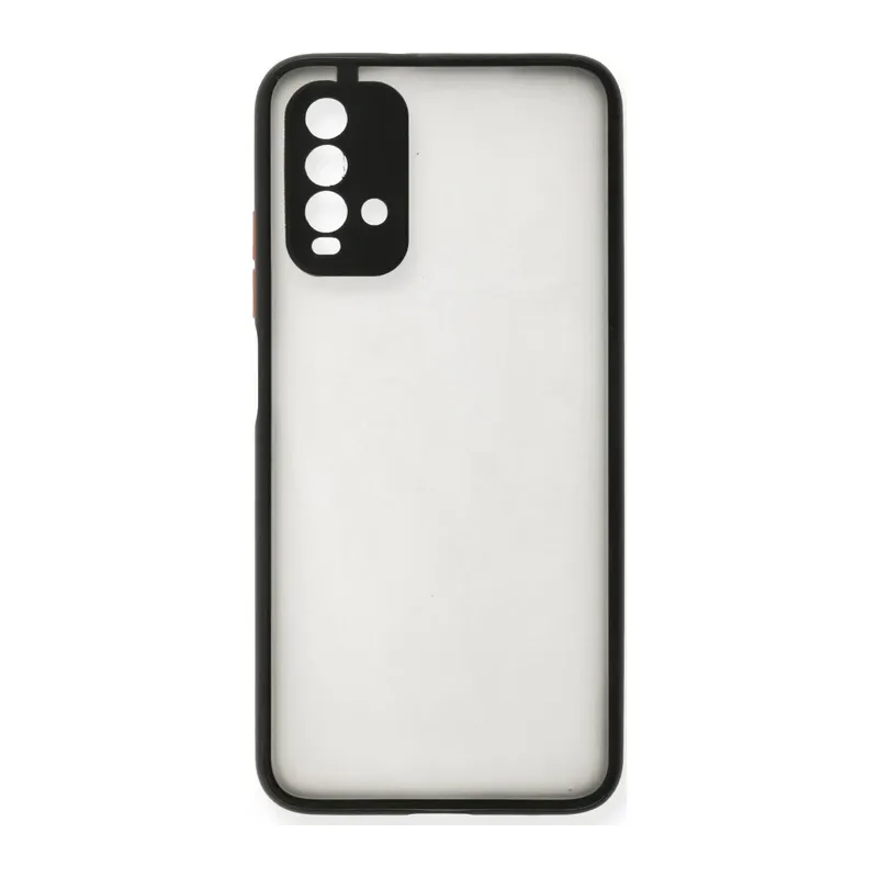 Xiaomi Redmi 9T Kılıf Montreal Silikon Kapak - Siyah
