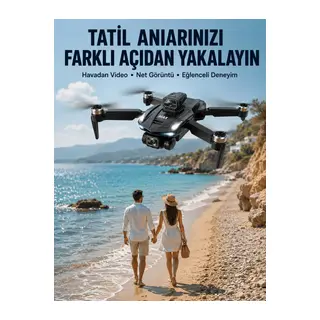 Taşınabilir Katlanabilir Drone ile Açık Alanlarda Keyifli Uçuş Deneyimi