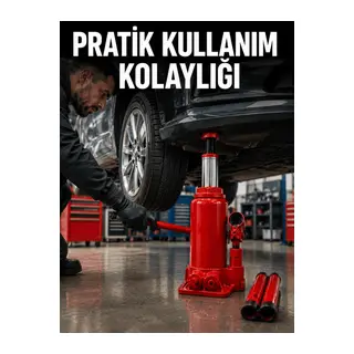 Sağlam Taban Yapılı Güvenilir Hidrolik Şişe Kriko