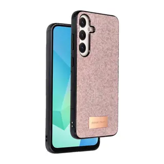 Onegif Samsung Galaxy A56 Bright Simli Kapak - Pembe