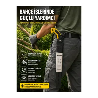 Dal Budama İçin Güçlü Kesim Sağlayan Bahçe Bıçkısı