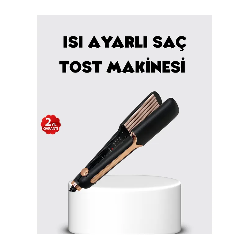 Tost Model Saç Şekillendirici DEMPOWER DP-134 360° Döner Kablolu