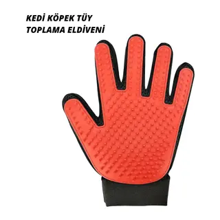 Kedi ve Köpek Tüy Toplama Masaj Eldiveni
