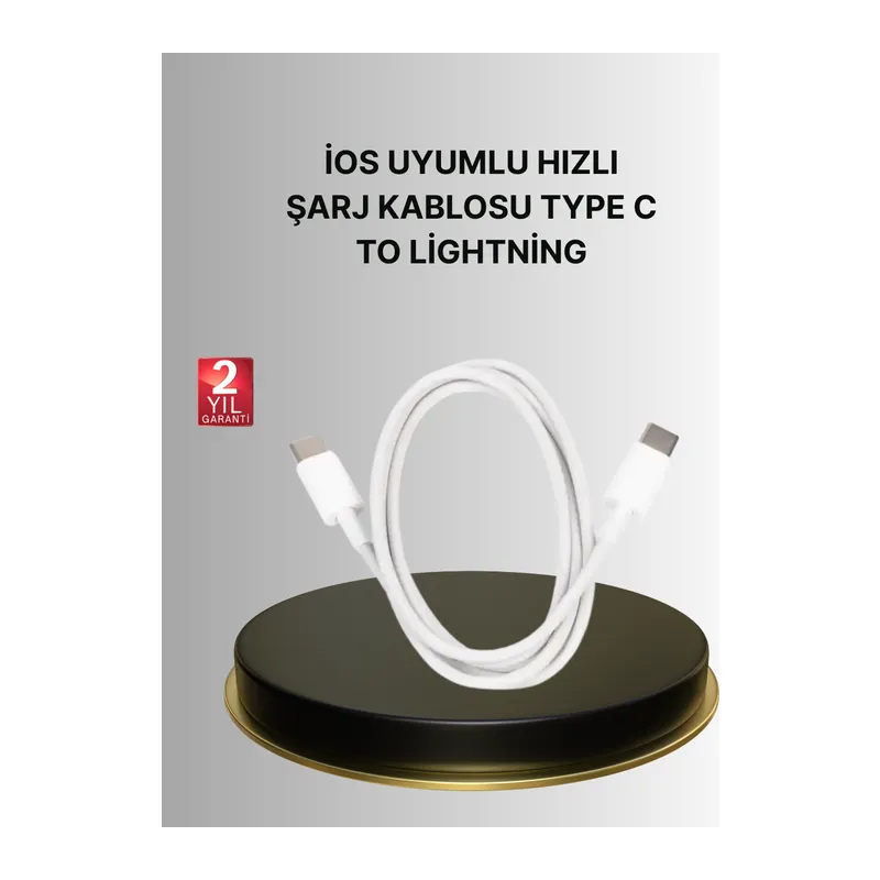 Yüksek Hızlı 30W 5.0A Type-C Kablo Şarj