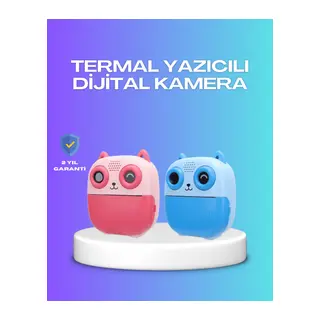 2.4 İnç Ekranlı Çocuk Fotoğraf Makinesi 6X Zoom Özellikli