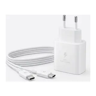 45W Süper Hızlı Şarj Adaptörü USB-C PD 3.0 PPS Fast Charger + 5A Type-C to Type-C Kablo