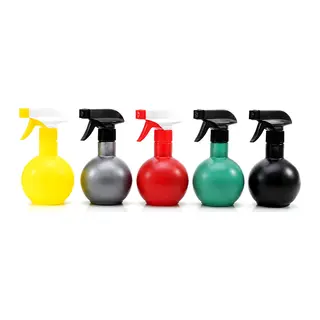 350ML Prizma Renkli Şeffaf Tombul - Plastik Boş Sprey Püskürtücü Şişe