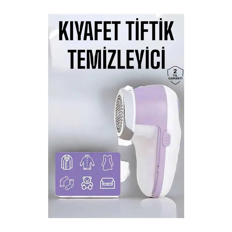 Tiftik Temizleyici Hazneli Şarjlı Manuel Kolay Kullanım