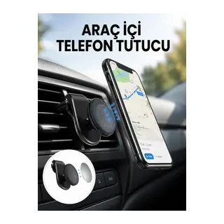 Güçlü Mıknatıslı Araç İçi Telefon Tutucu – Evrensel Uyum Yeni Nesil