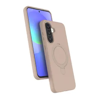 Samsung Galaxy A36 Regal Magsafe Standlı Kapak - Çöl Titanyum