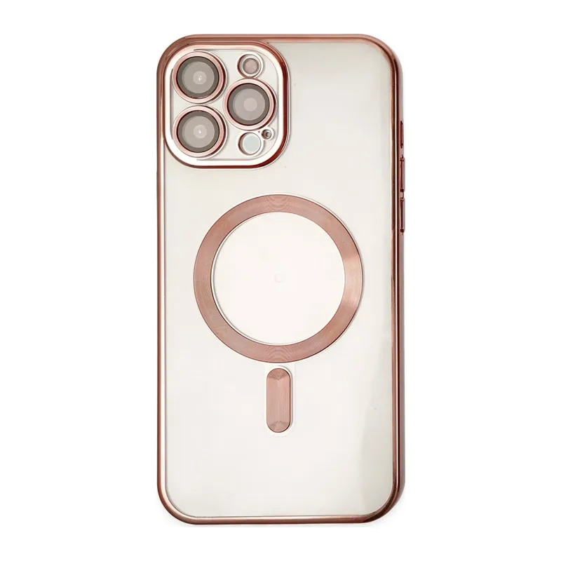 Apple iPhone 14 Pro Kılıf Kross Magneticsafe Kapak - Rose