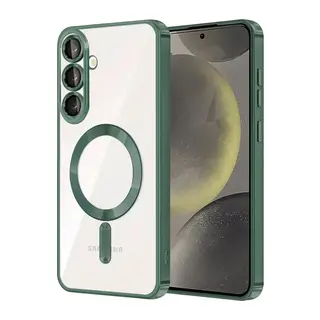 Samsung Galaxy A27 5G Kross Magneticsafe Kapak - Koyu Yeşil