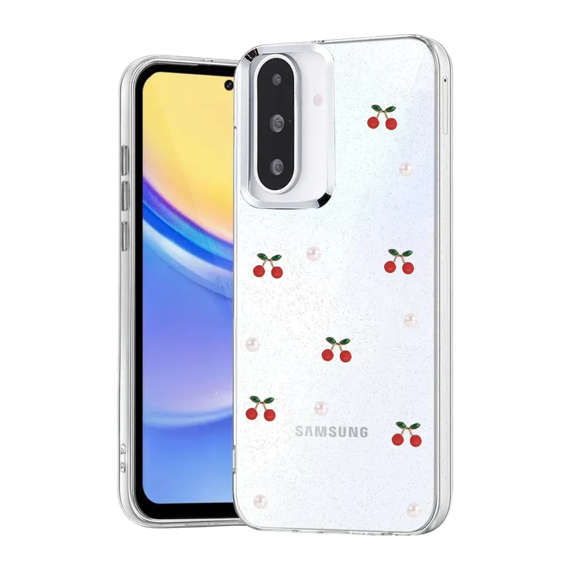Samsung Galaxy A27 5G Fiyonk Desenli Kapak - Desen 9