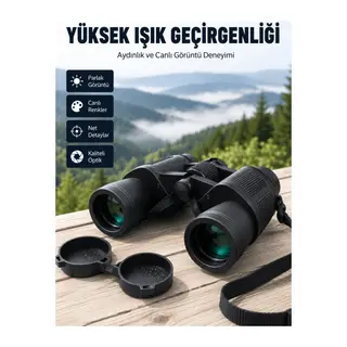 Suya Dayanıklı Profesyonel Dürbün Hassas Odaklamalı Ergonomik Gövdeli