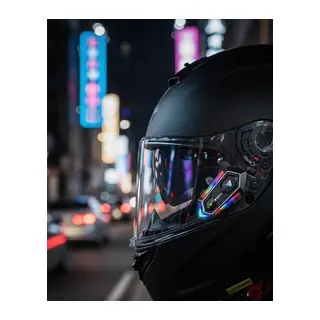 Kablosuz Bluetooth Motosiklet Kask İntercom IPX6 Su Geçirmez