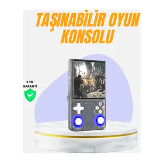 Çift Joystickli Retro Oyun Konsolu 2500mAh Bataryalı